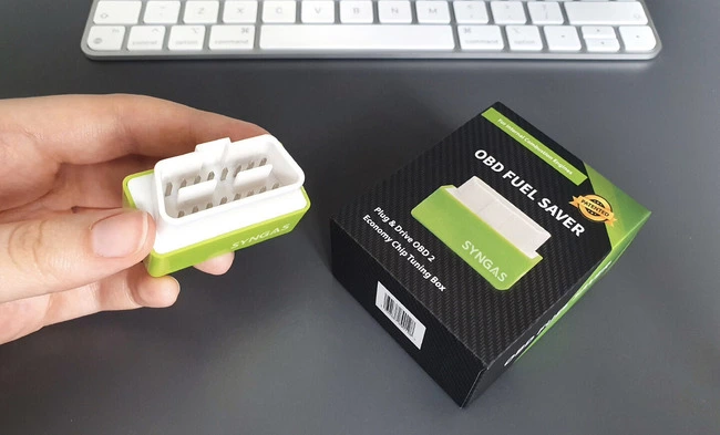 Syngas OBD2 device and packaging